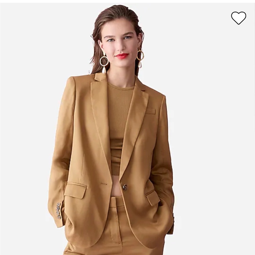 J. Crew Alfie Blazer in Grammercy Twill. NWT